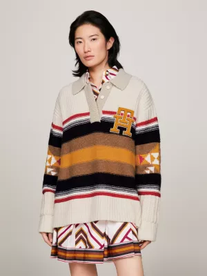 Camisa de rugby listrada Tommy x Pendleton Valley