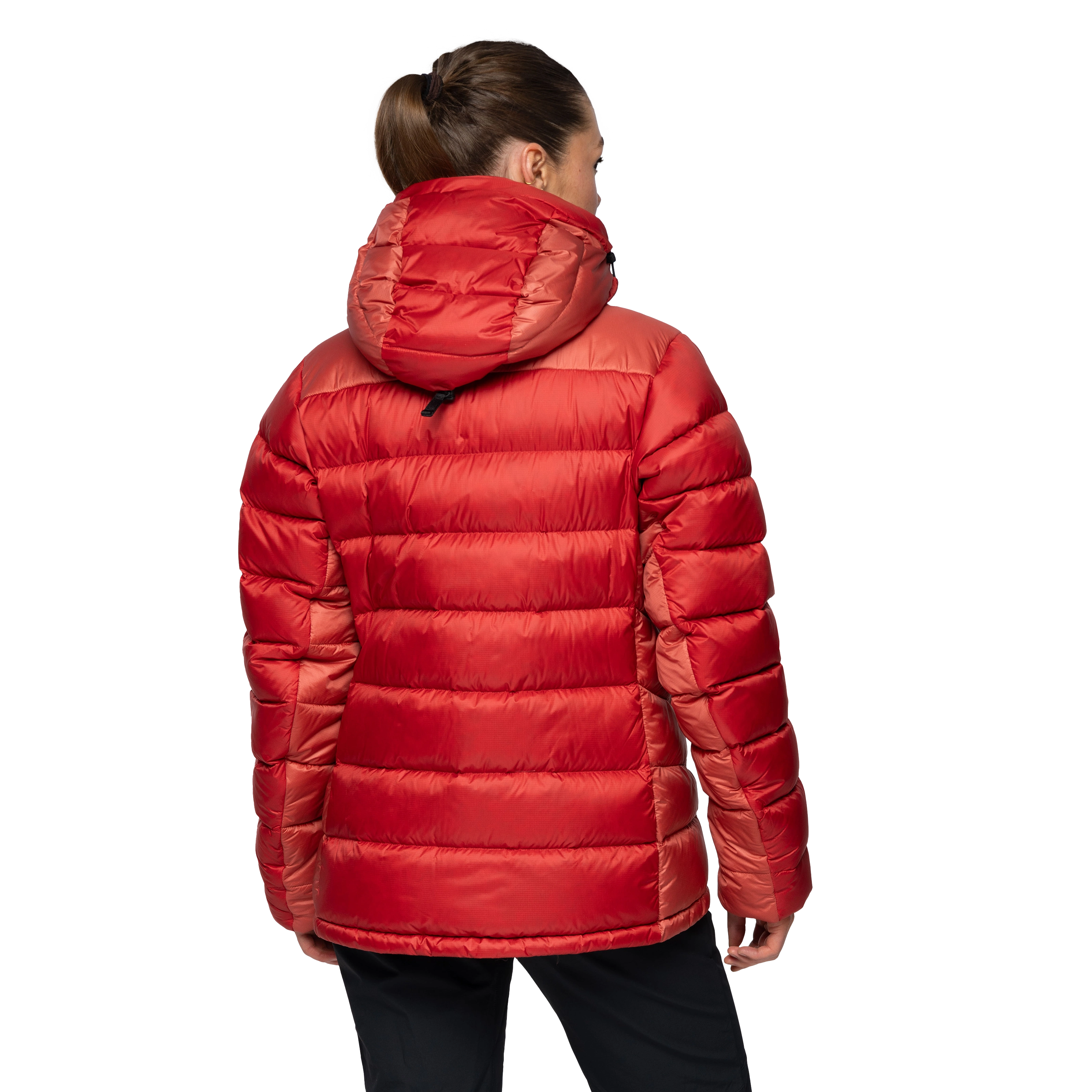 Vaagaa Allround Down Jacket Women Rusty Dust / Crimson Red