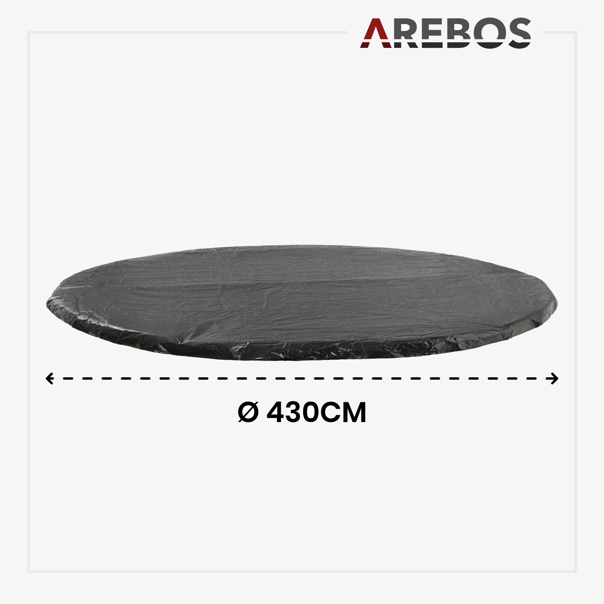 Trampolin Abdeckplane 430cm