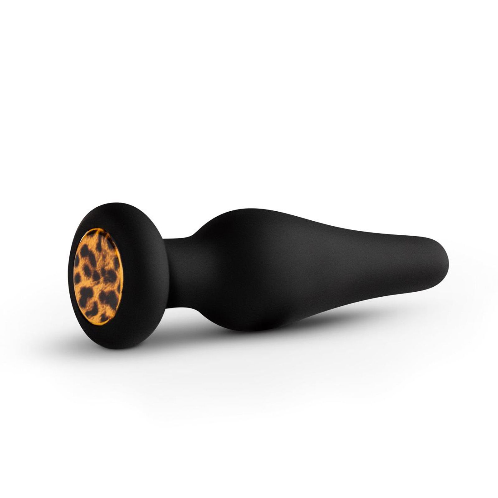 Panthra - Analplug aus Silikon im 3er + Bauchtasche im Leoparden Design