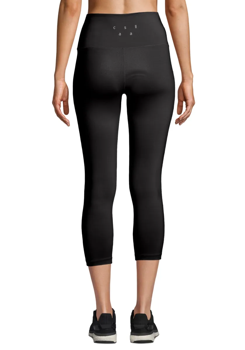Casall Women's Ultra High Waist Cropped Tights Black