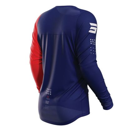 Maillot cross Shot CONTACT - CAMO 2.0 2023 - Bleu