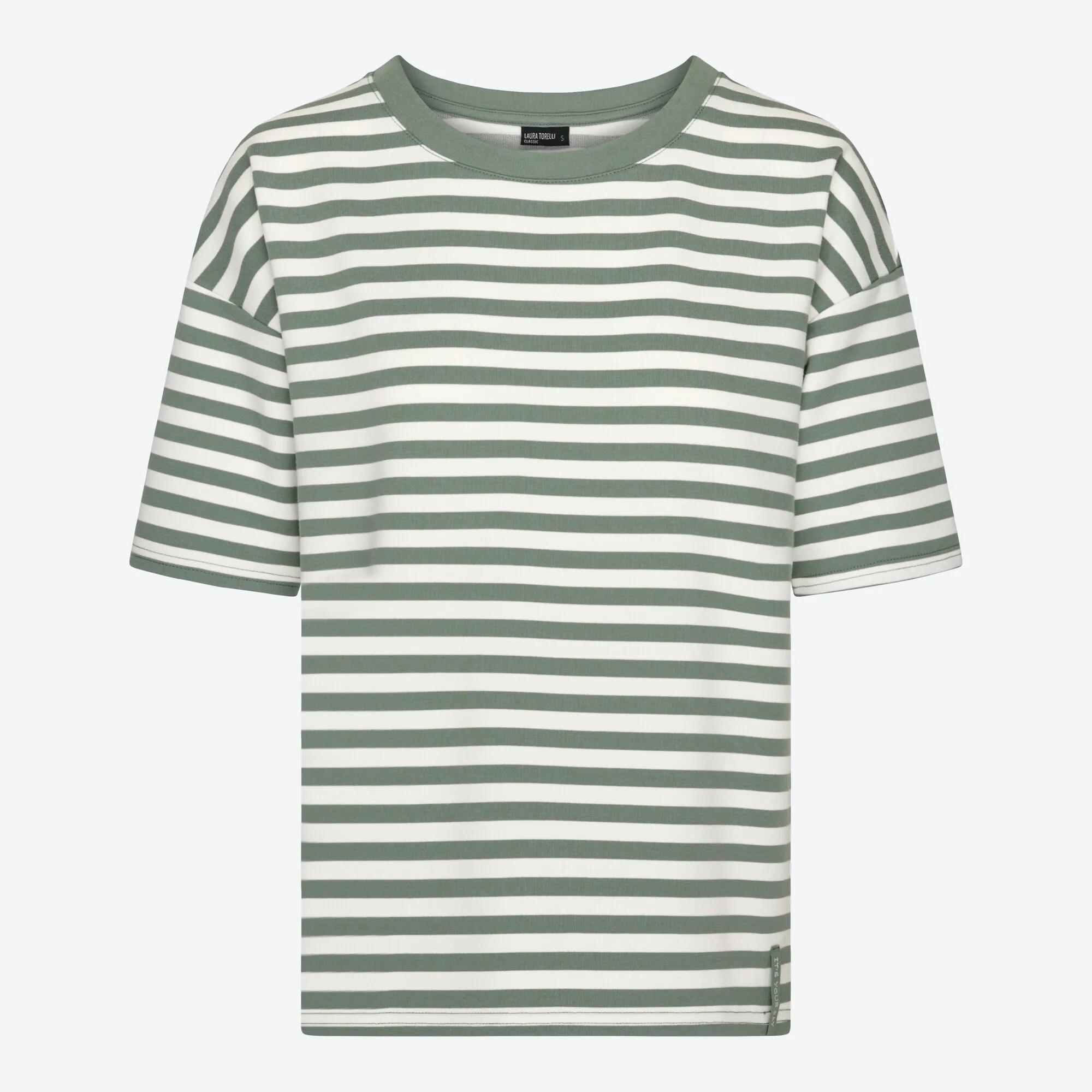 Damen-T-Shirt mit Streifenmuster