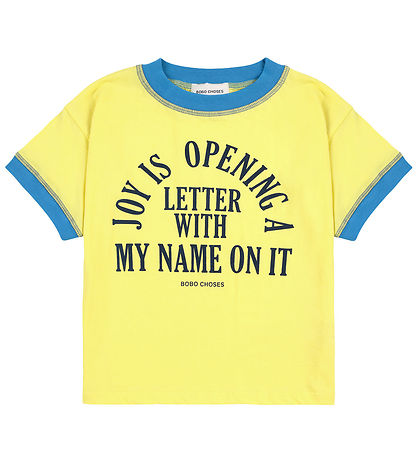 Bobo Choses T-Shirt - Joy Eiscreme - Hellgelb