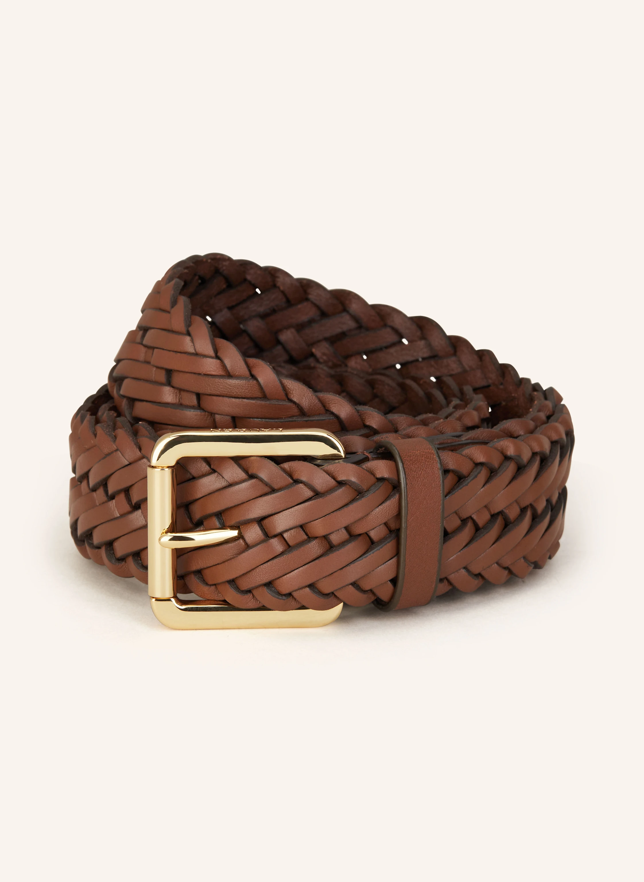 LAUREN RALPH LAUREN Flechtgürtel aus Leder