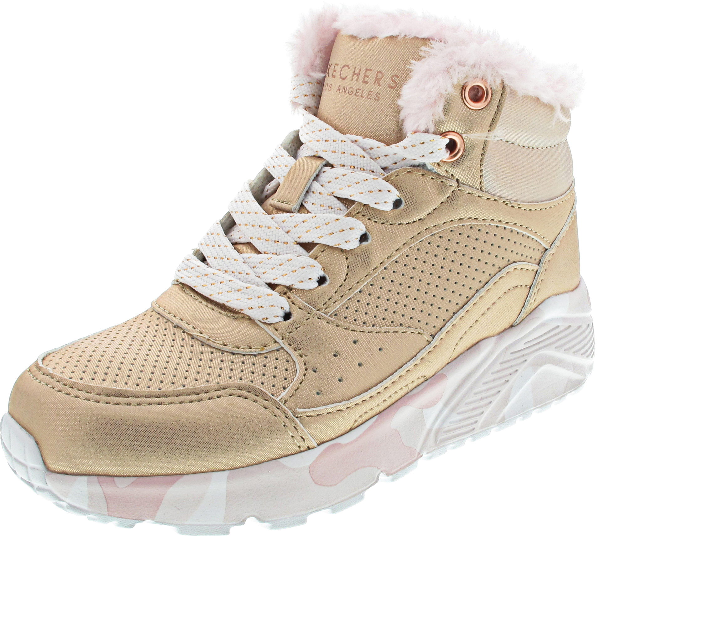 Skechers Ini Lite Camo Dazzle Sneake rose gold