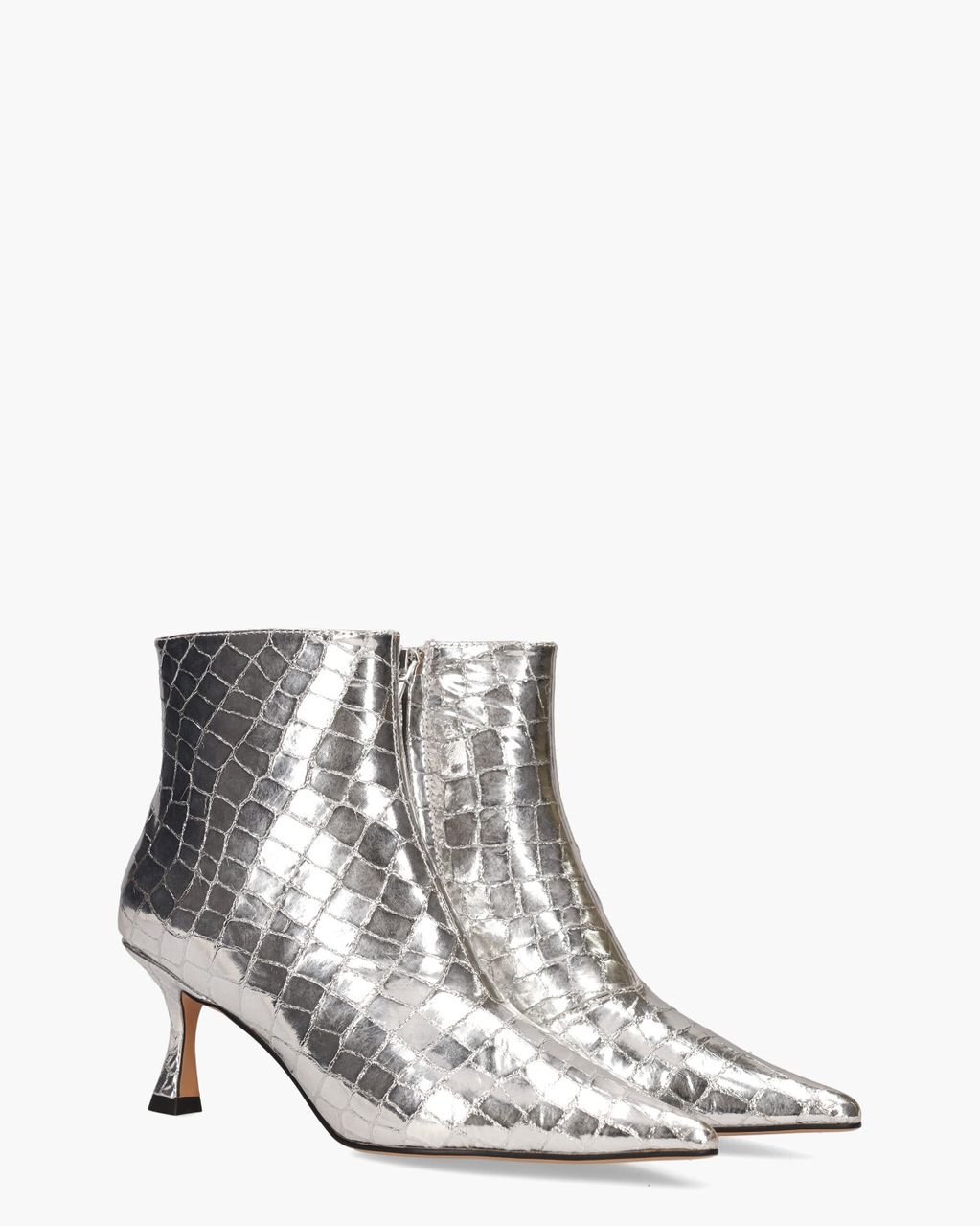 Lola Cruz Jazmine Zilver Dames Enkelboots