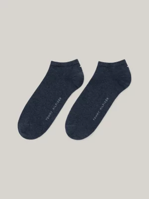 Pacote com 2 pares de meias esportivas com estampa de bandeira.