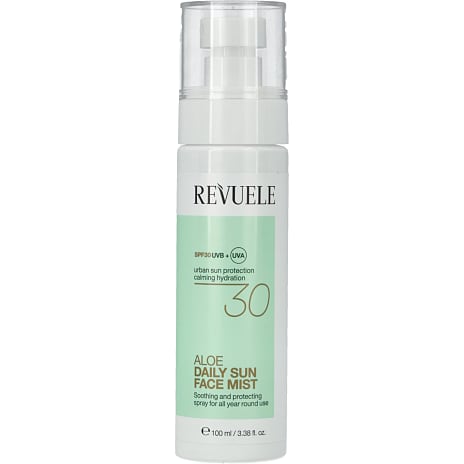 Ansigtsspray m. aloevera m. SPF30