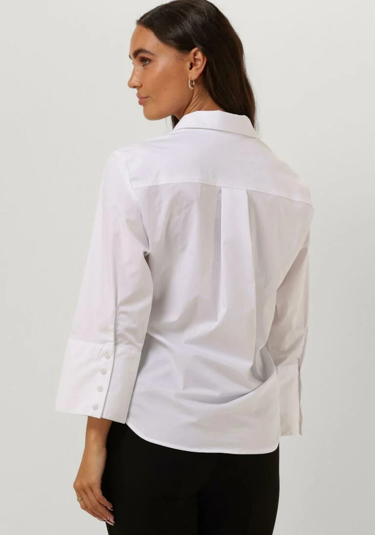 CO\\'COUTURE witte co'couture blouse hannah knot shirt