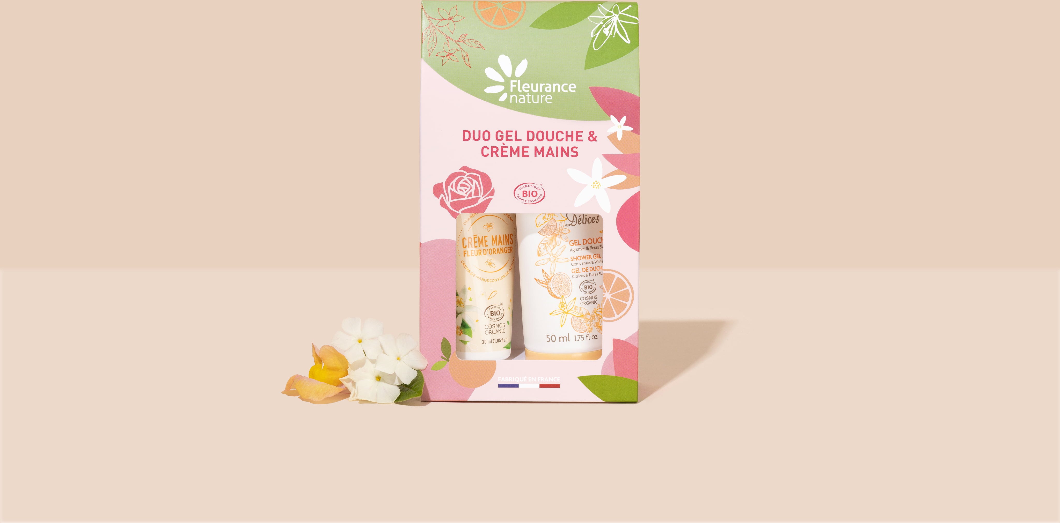 Fleurance nature  Body & Hands Gift Set, Orange Blossom