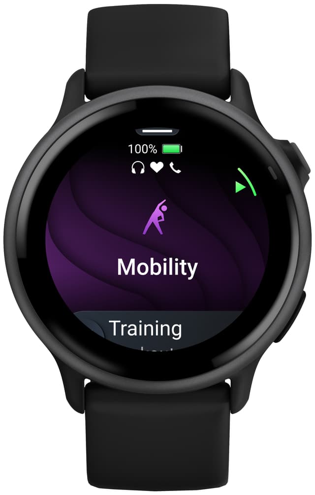 Garmin Vivoactive 6 smartwatch 42mm (Sort/Skifergrå)