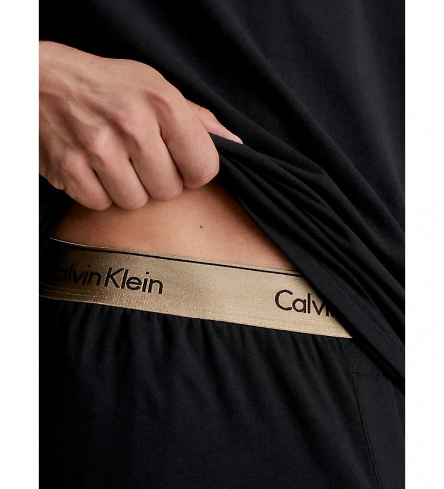 Conjunto de pijama Calvin Klein preto