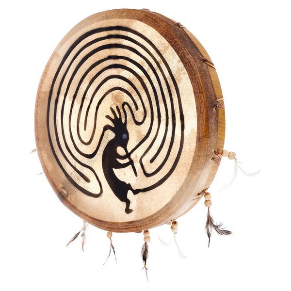 Terre Shaman Drum 40cm Kokopelli