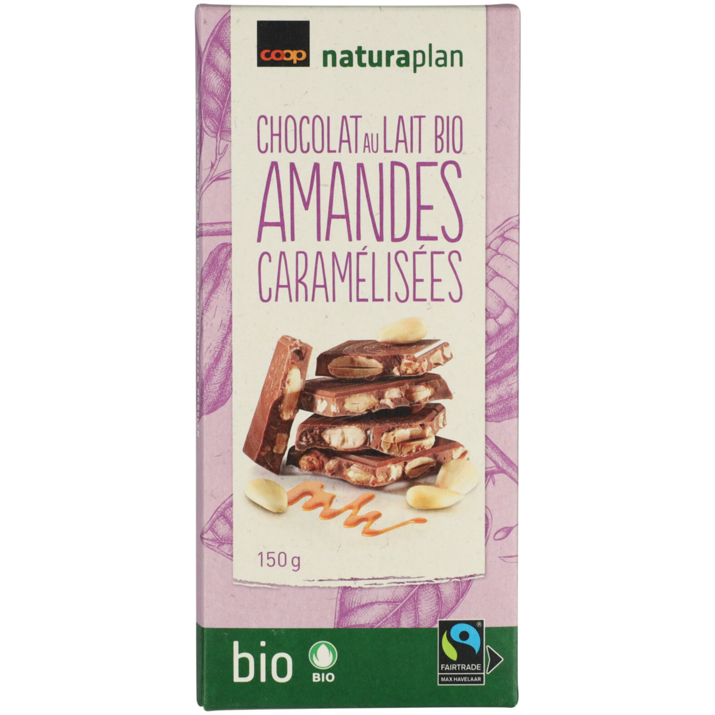 Naturaplan Bio Choco lait amandes