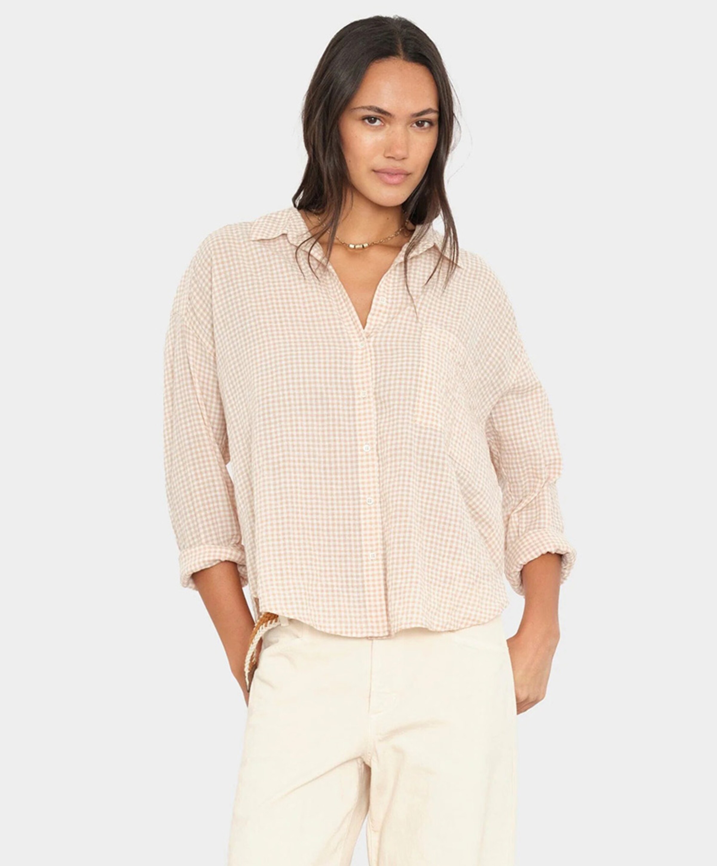 Xirena Dames blouse beige