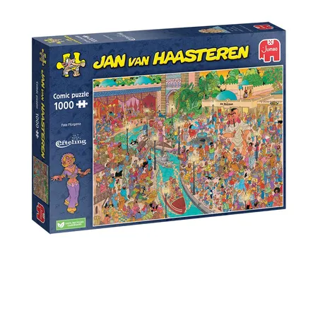 Jumbo Spiele Puzzle - Jan van Haasteren: Fata Morgana Efteling, 1000 Teile