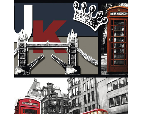 Pop-up paneel zelfklevend 30072-1 Londen grijs