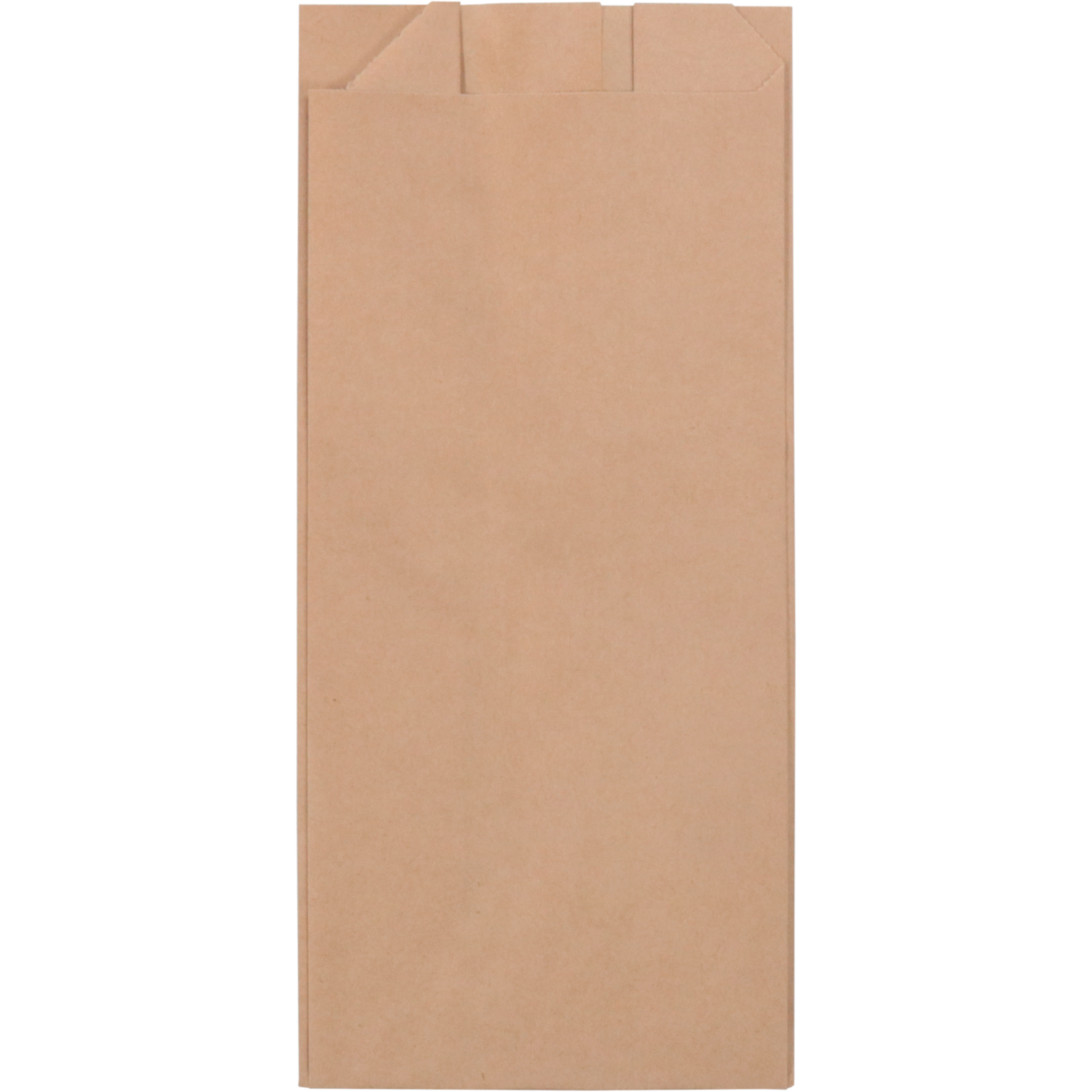 Zak, Snackzak, Ersatzpapier, Nr. 23, 1.5 ons, 9.5/ 3,25x24cm, bruin