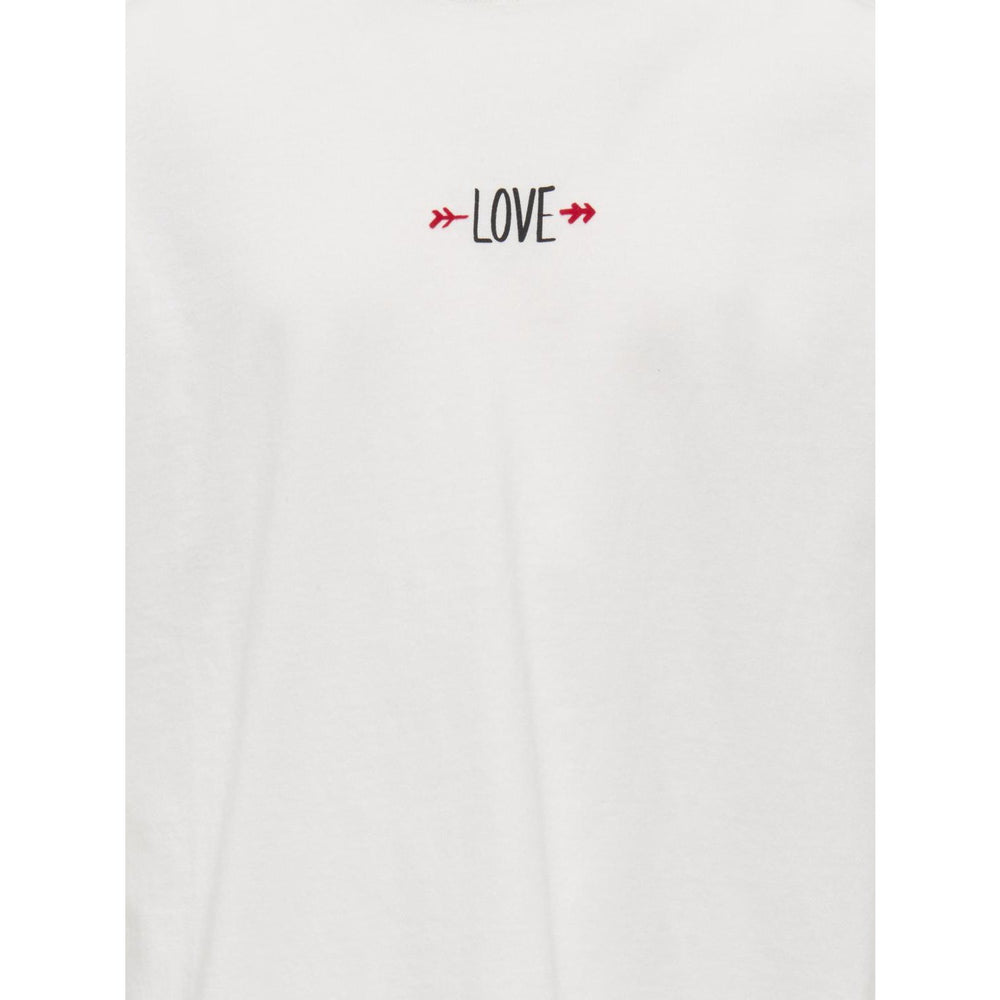 Køb kids ONLY Cloud Dancer Love Kogeros Life S/S Loose Print Top Jrs