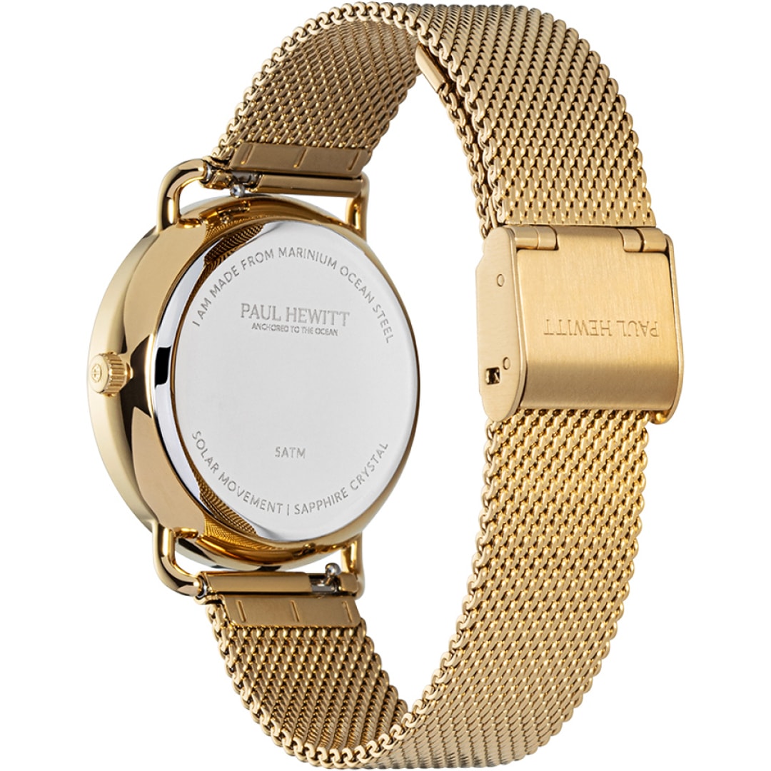 Paul Hewitt Sailor Line Marinium Ocean Steel Gold Ø 33
