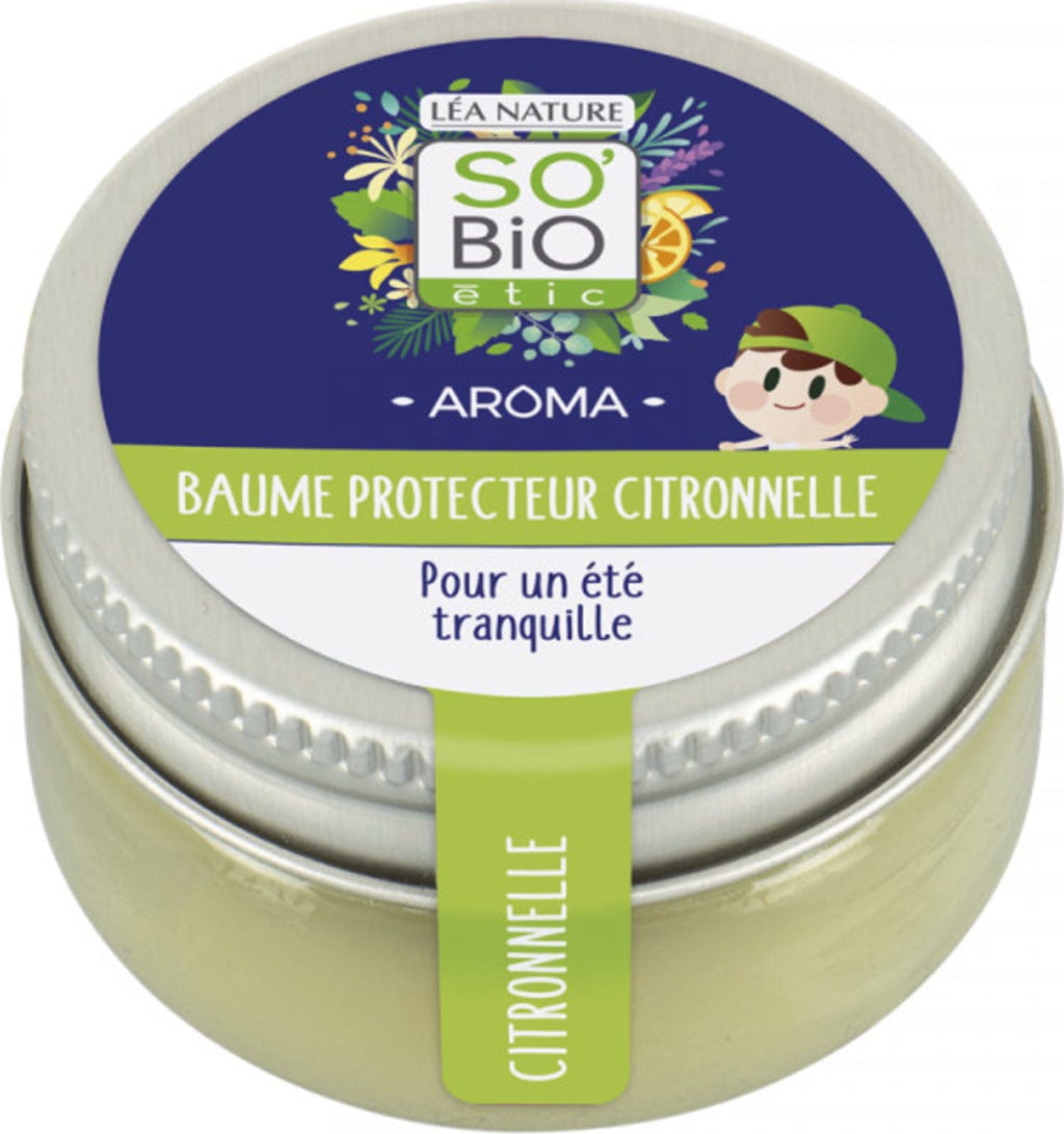 LÉA NATURE SO BiO étic  Aroma Kinder-Balsam Schützende Citronella, 25 ml
