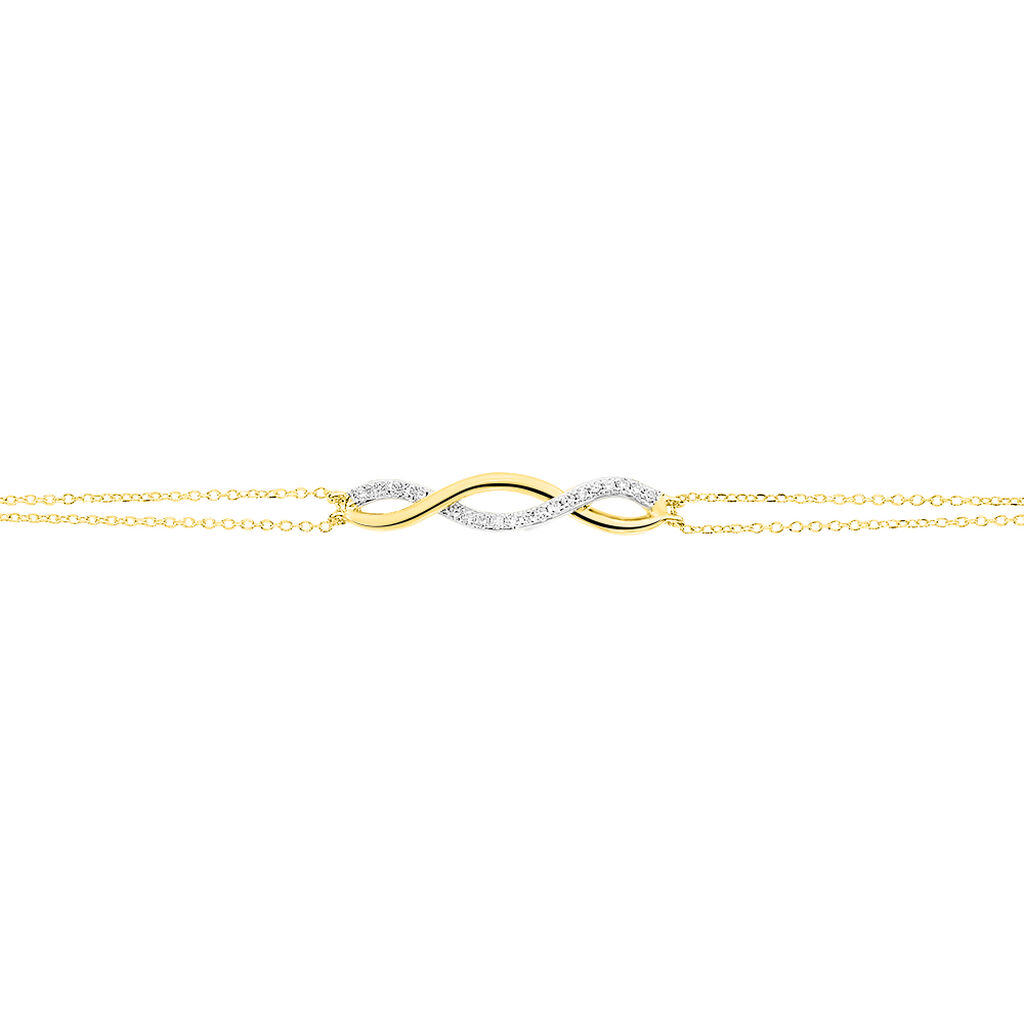 Bracelet Nucia Or Jaune Diamant