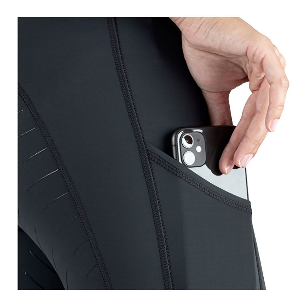 Equiline CERINF -  Legging siliconé Femme black