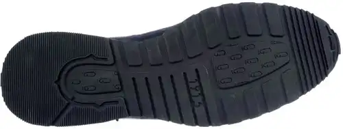 2138 E Gijs blauw/zwart combi - maat 12 veterschoen blauw/zwart combi - maat 12 Calandschoen