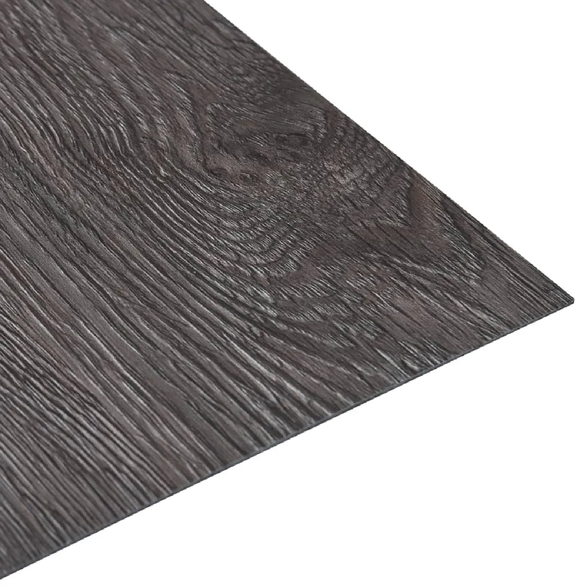 vidaXL Dalles de Plancher PVC - 20 Pièces - Marron