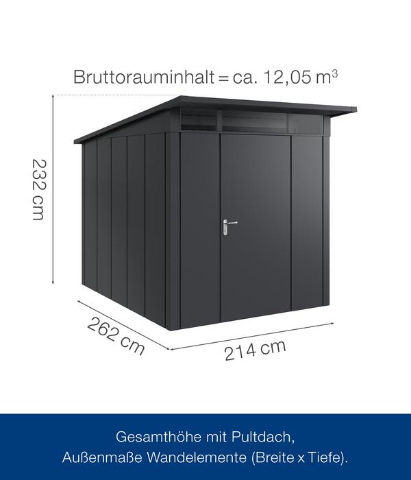 Hörmann Metallgerätehaus Juno JPD6 L-Sk