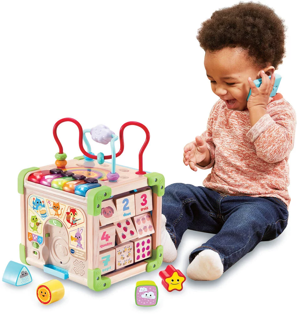 VTECH BABY - CUBE NATURE INTERACTIF MULTI-ACTIVITES