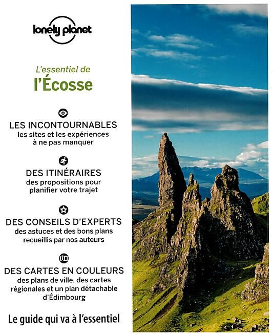 LONELY PLANET - ESSENTIEL DE L ECOSSE