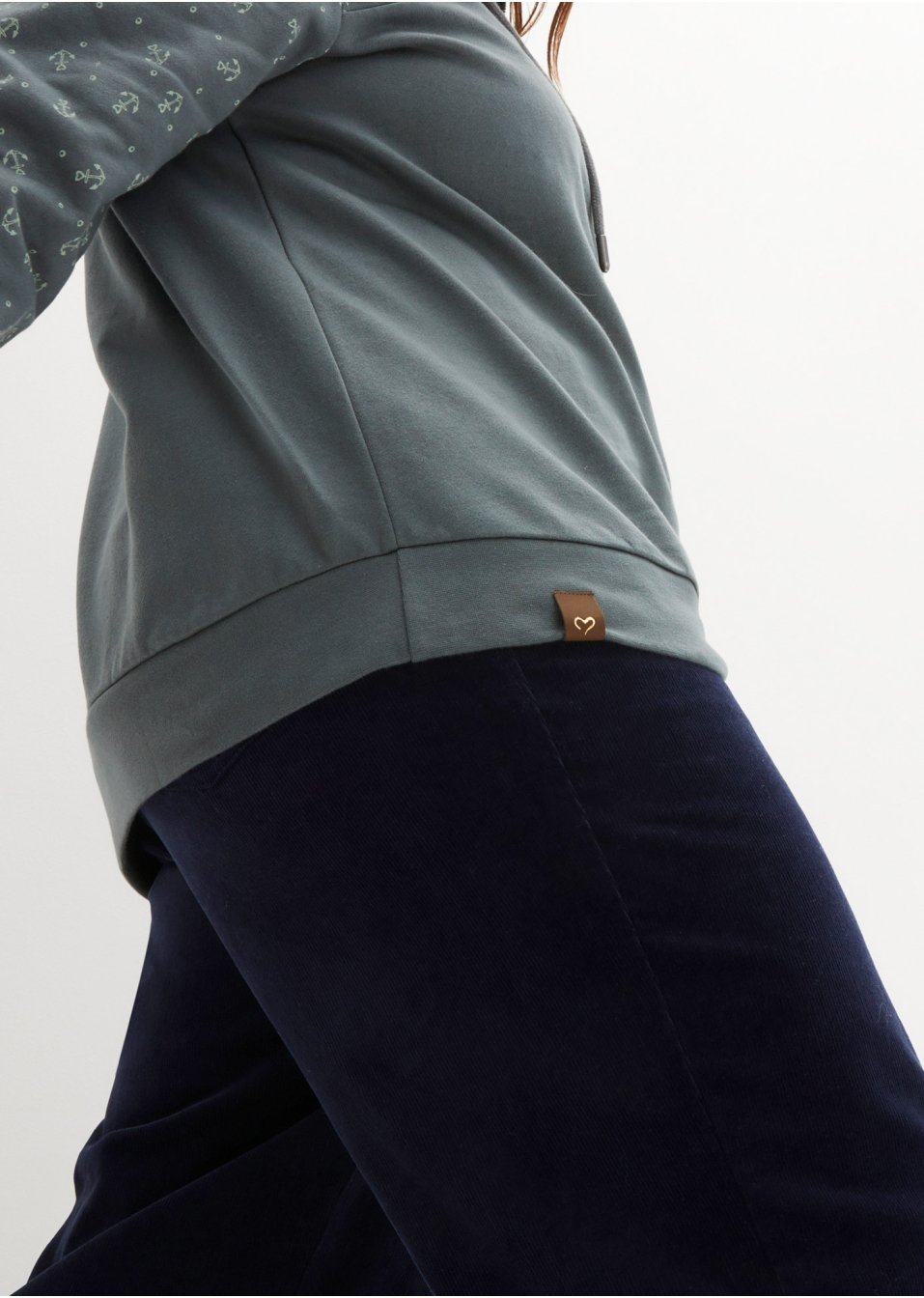 Sweat à capuche avec zip