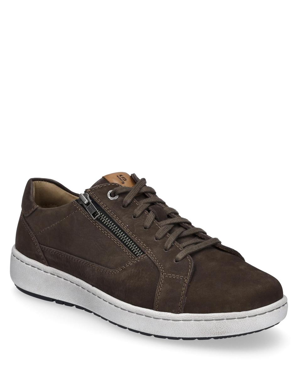 Halbschuh David 07, anthrazit-kombi