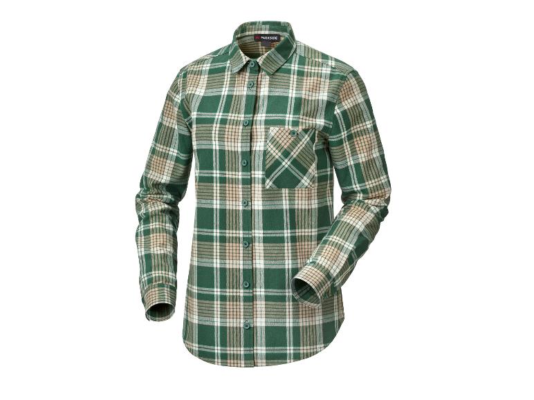 Flanellen dames blouse