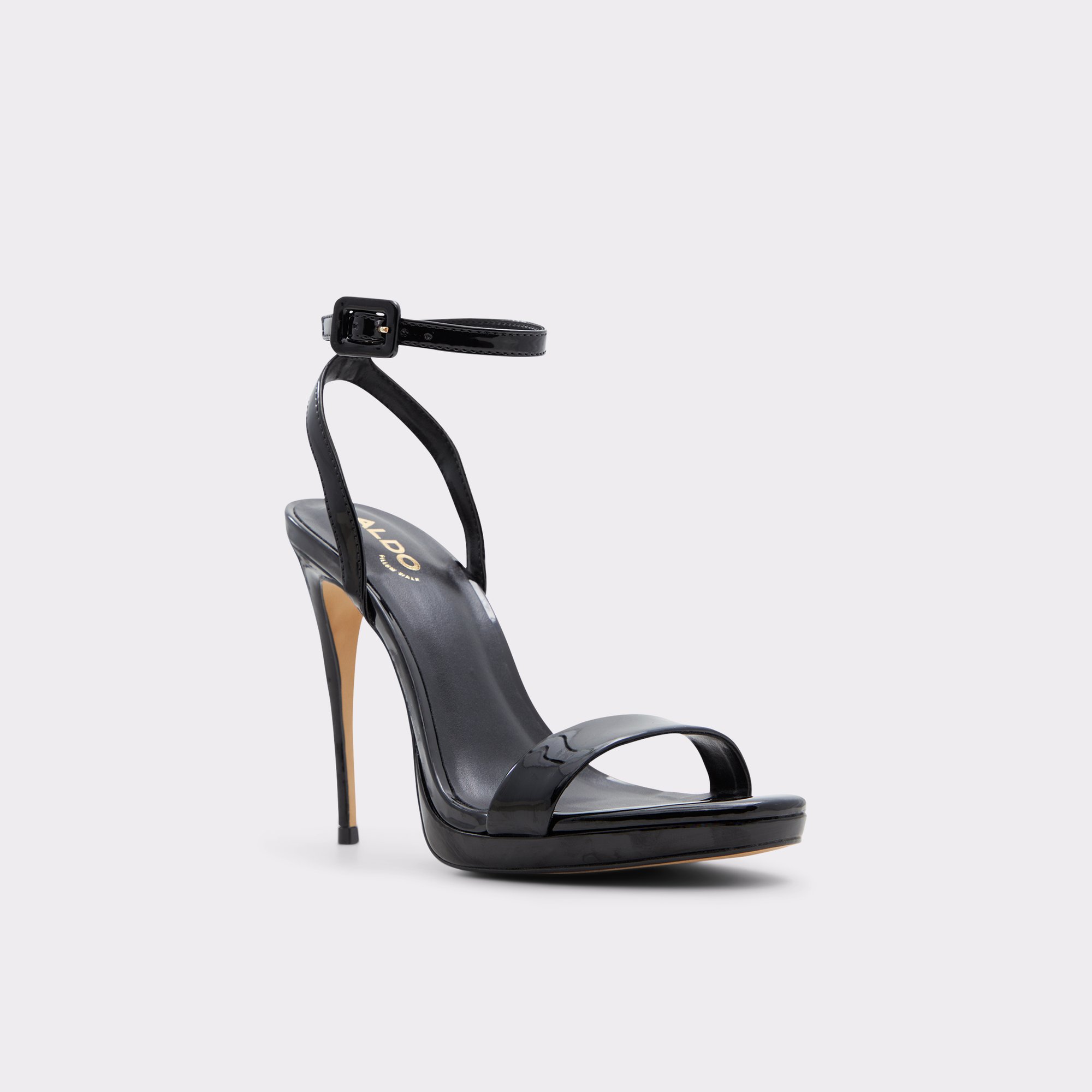 Kat Black Women Strappy Sandals