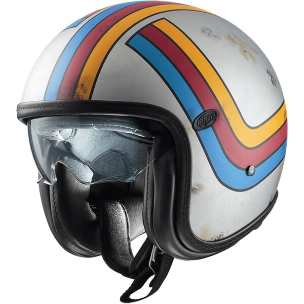 premier - Casque Vintage Platinum Ed Ex Gris / Bleu / Rouge / Jaune / Mat