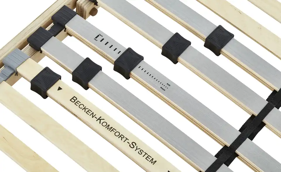 Lattenrahmen Supreme NV 90 cm 190 cm Kopf-und Fußteilverstellung, stufenlos verstellbar