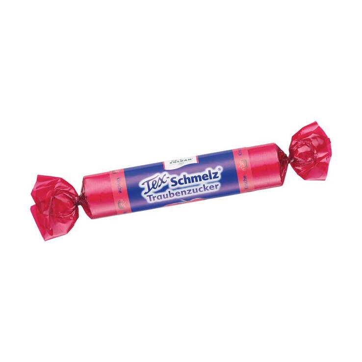 Tex-Schmelz Traubenzucker Kirsche, 33 g