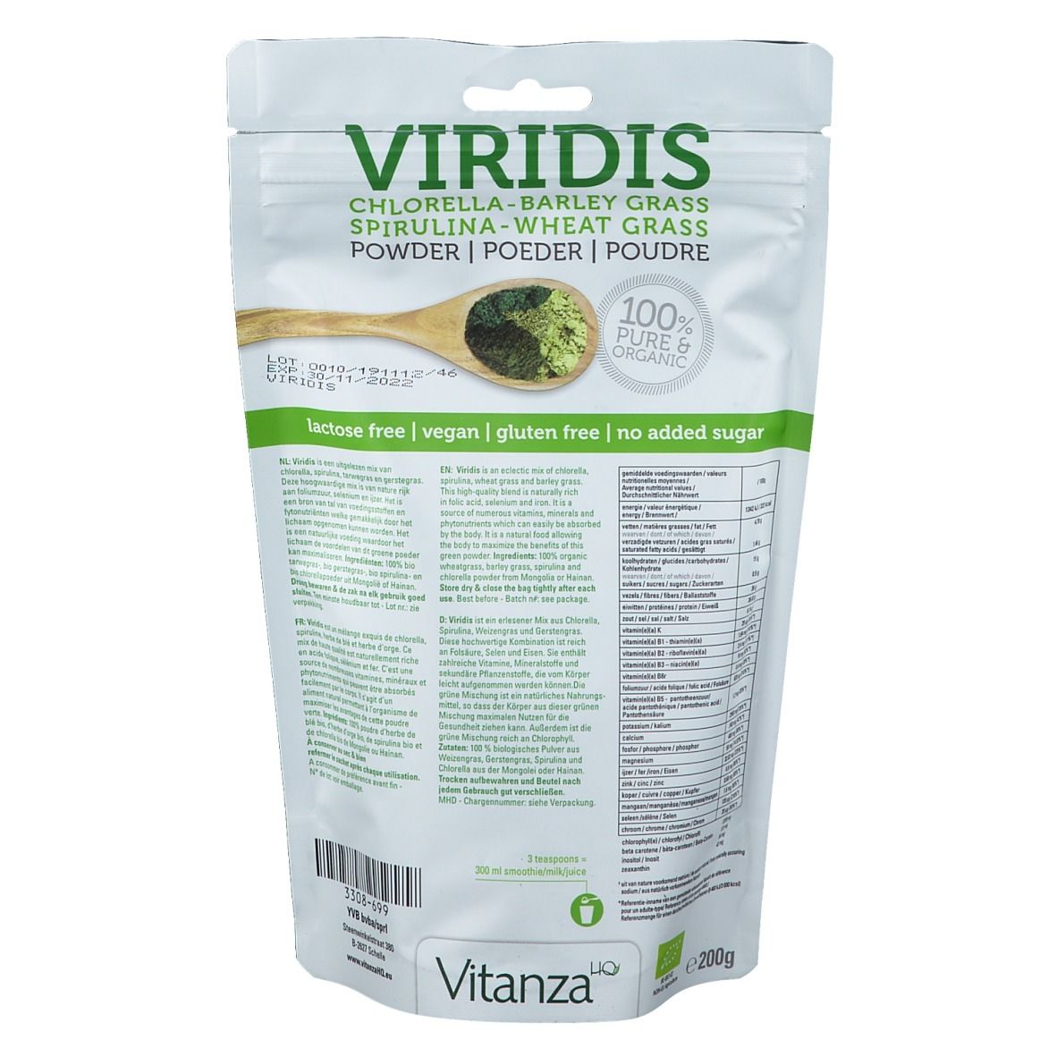 Vitanza HQ Superfood Viridis