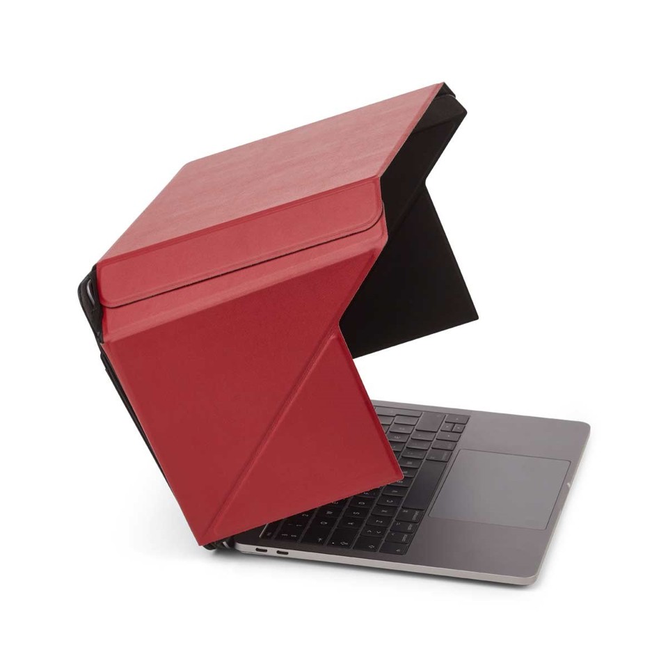 Philbert - Lux. Sun Shade & Privacy Hood - Red - Universal 12”/13”/14”