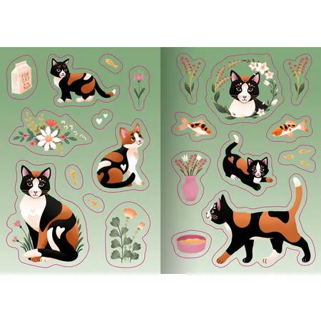 Coppenrath Verlag Sticker - Cat (100% selbst gemacht)