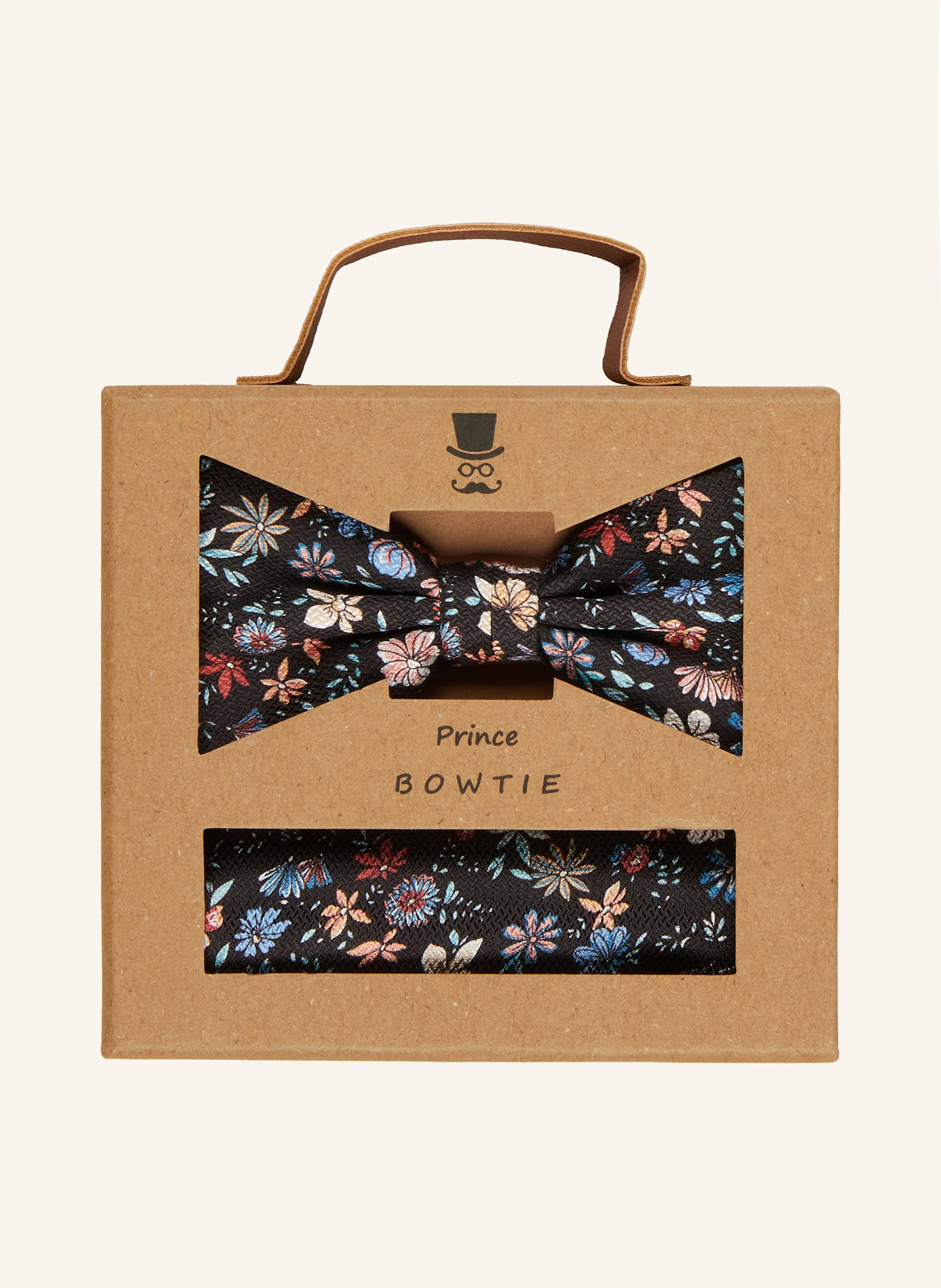 Prince BOWTIE Set: Fliege und Einstecktuch