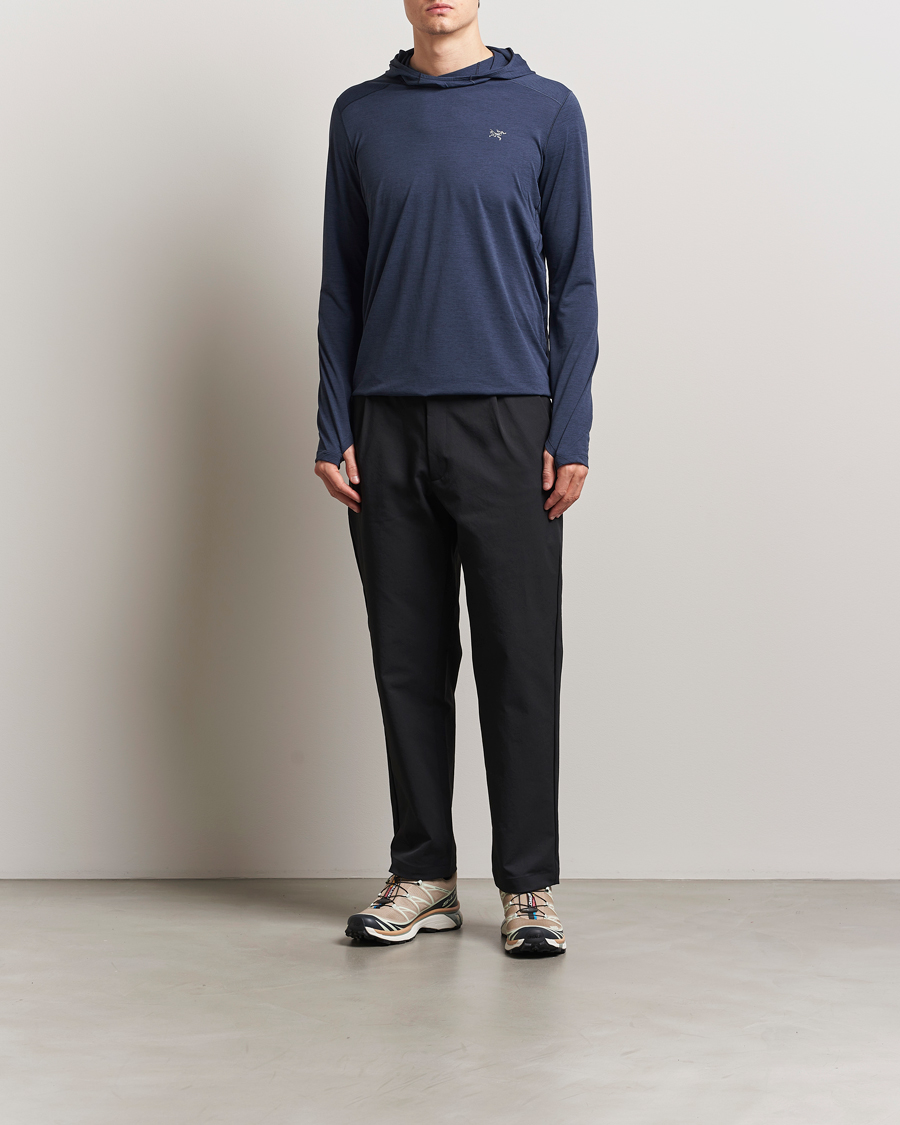 Arc'teryx Cormac Hoodie Black Sapphire Heather