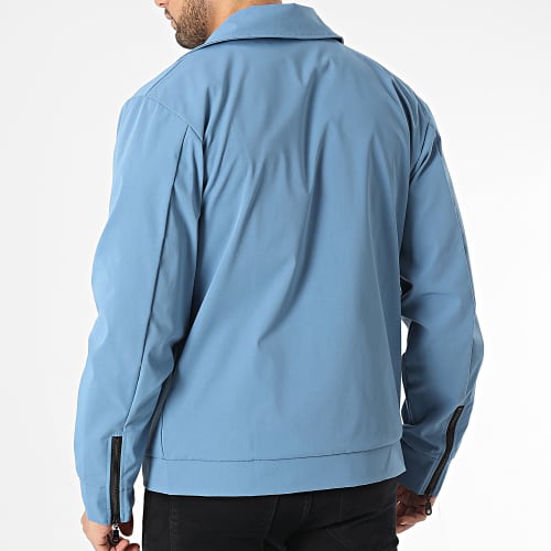 Veste Zippée Bleu
