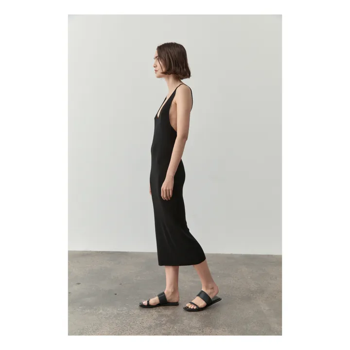 St Agni Robe Racer | Noir