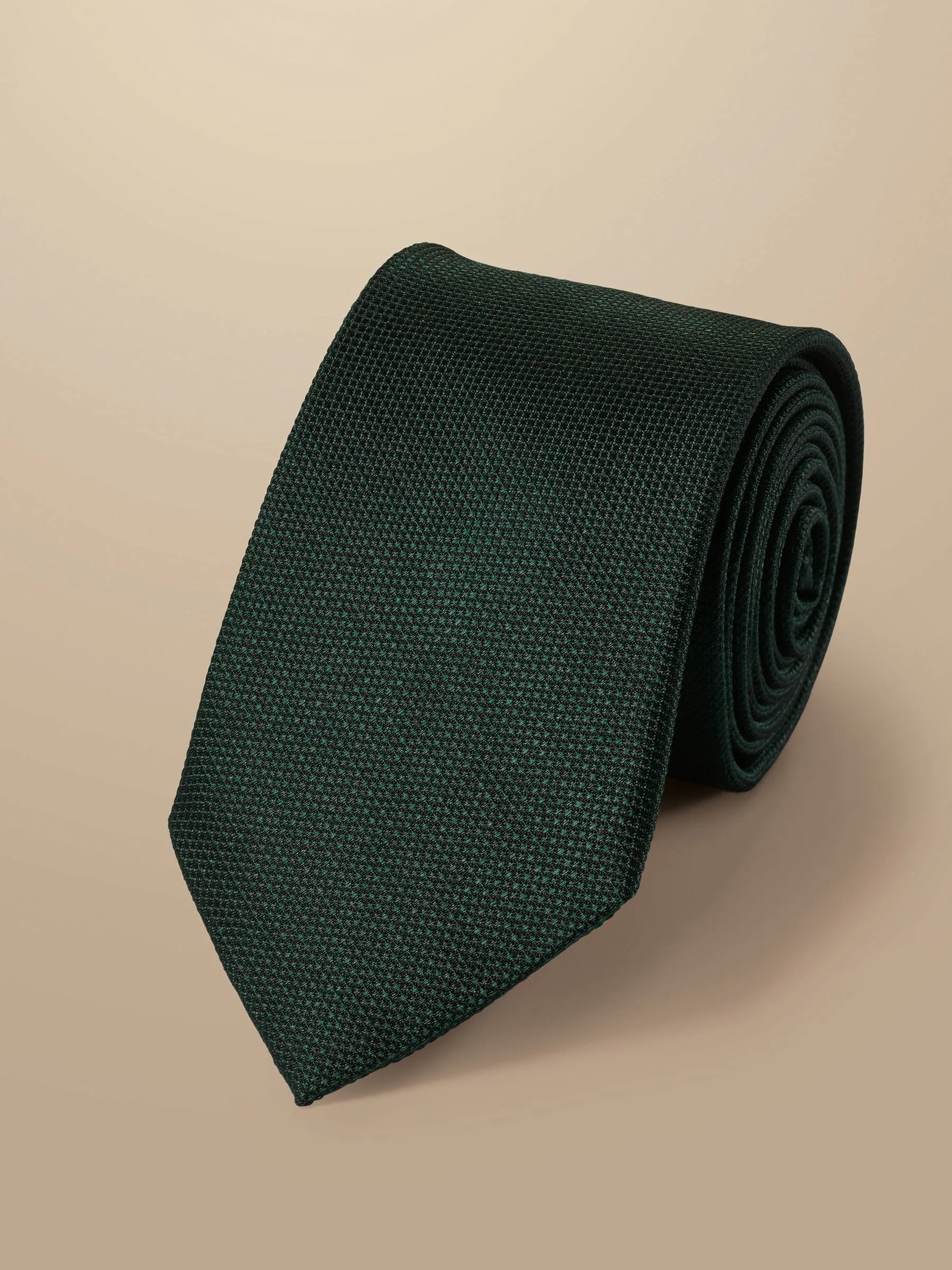 Charles Tyrwhitt vlekbestendige zijden stropdas