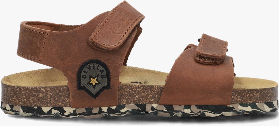 DEVELAB cognac develab sandalen 48319