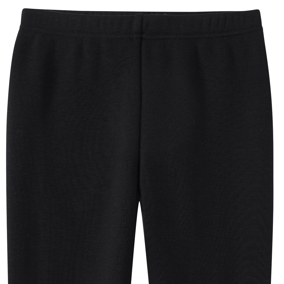 Yigga Mädchen Sweatleggings unifarben schwarz